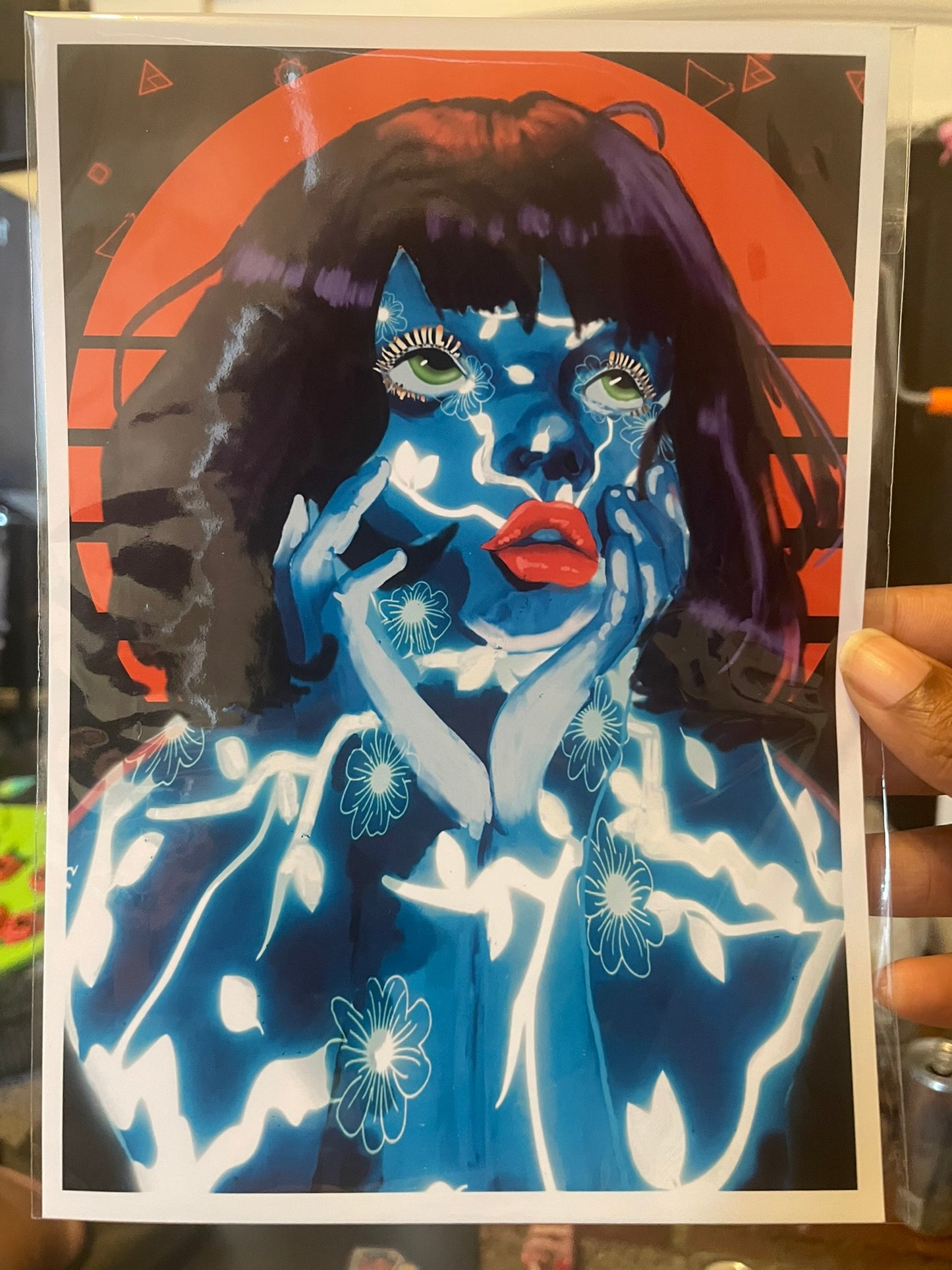 “Cosmic Bloom”- Art Print