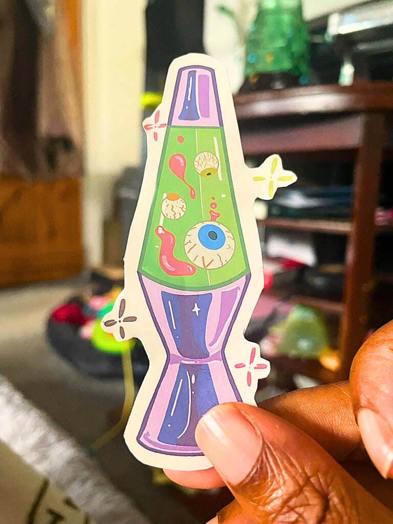 Lava Lamp Sticker