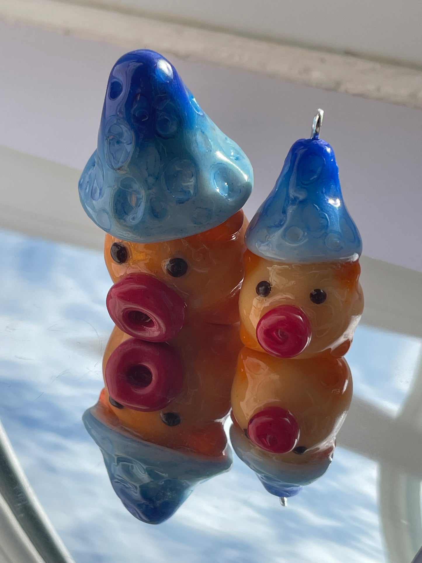 Anubis- Mushroom Clay Figurine