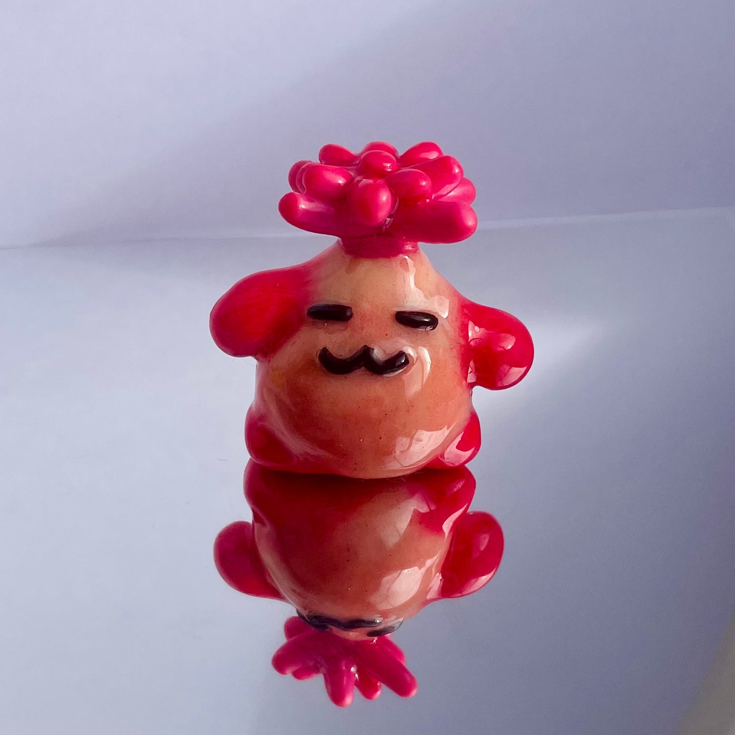 Sakurabelle- Cherry Blossom Clay Figurine