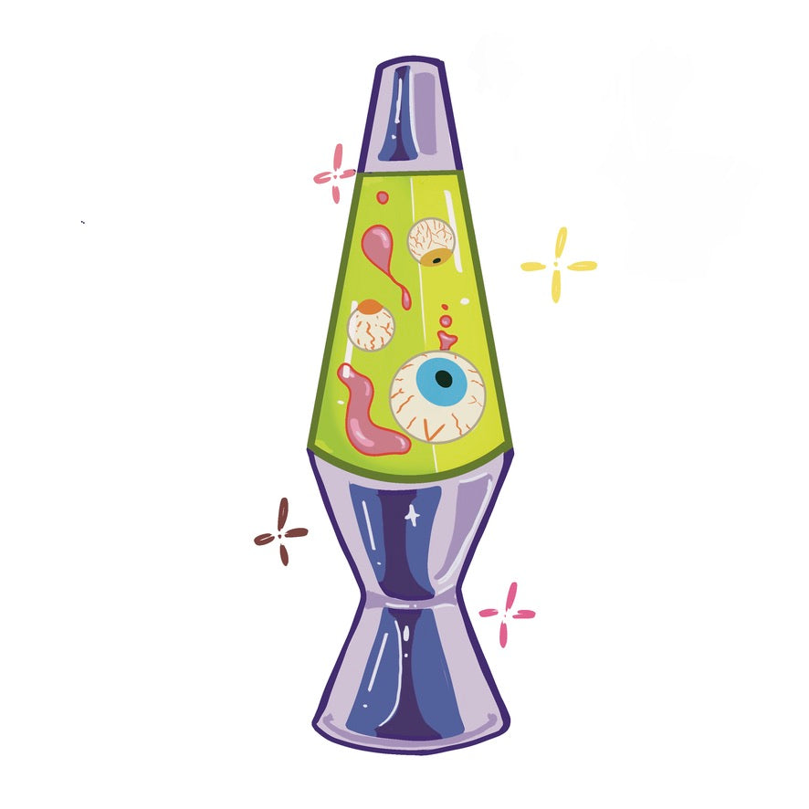 Lava Lamp Sticker