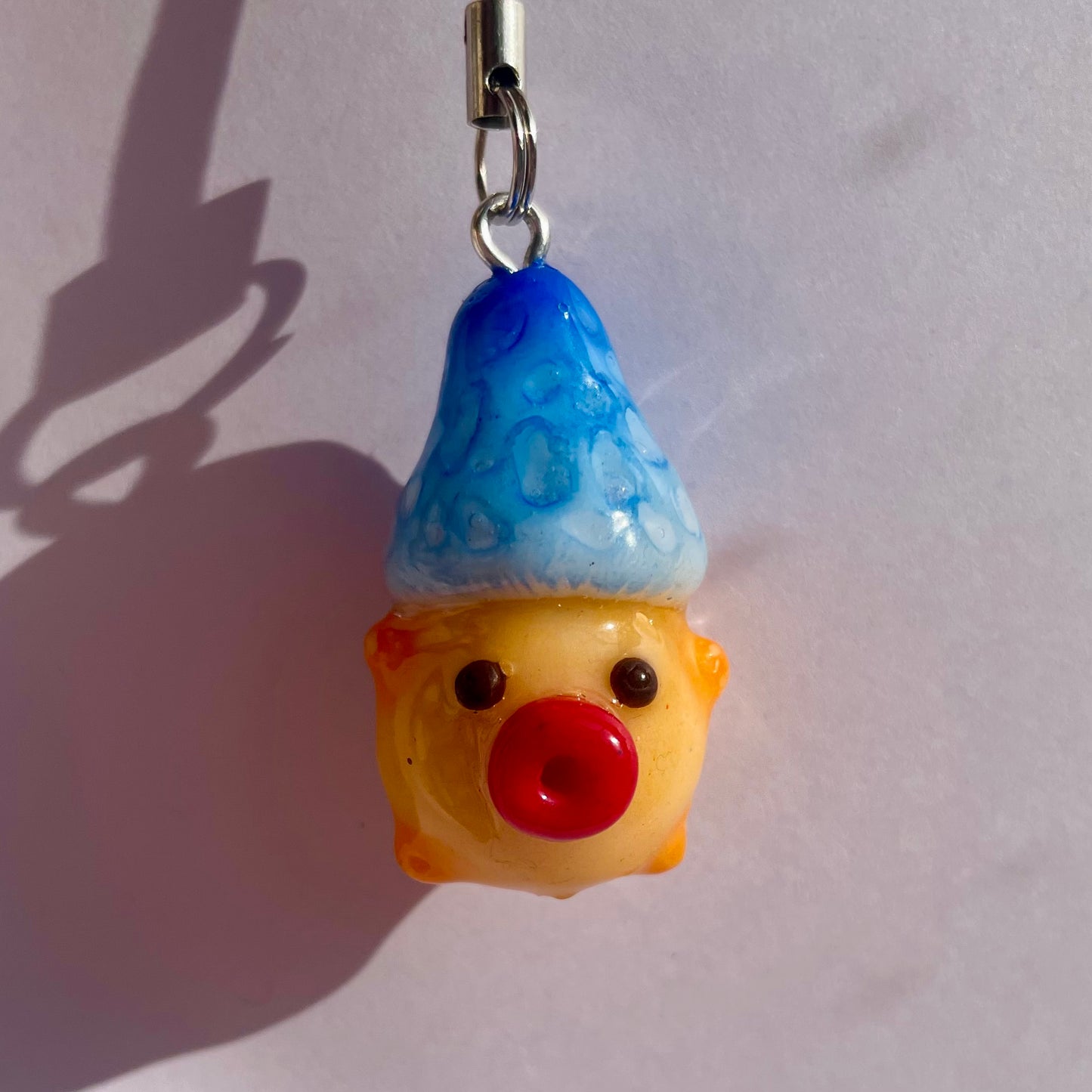 Anubis- Mushroom Clay Charm