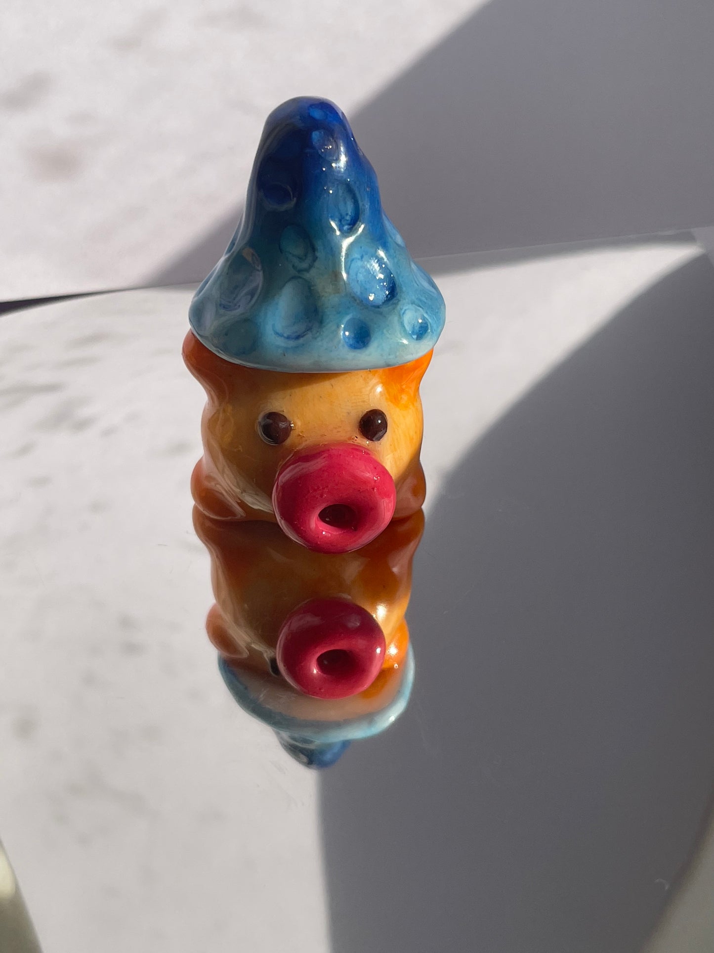 Anubis- Mushroom Clay Figurine