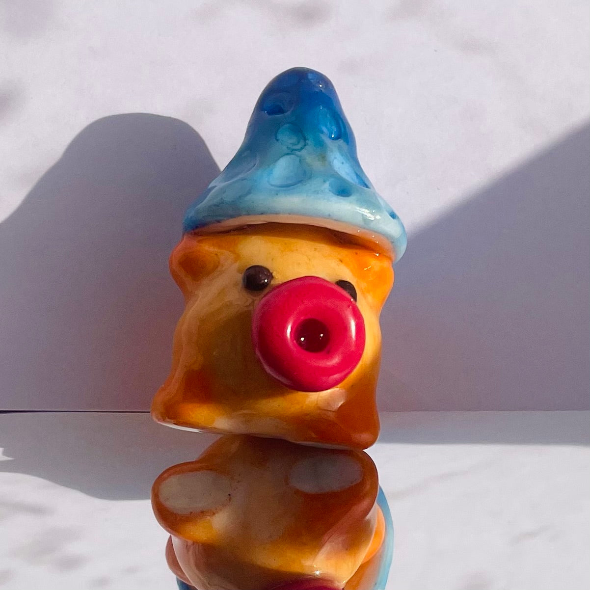 Anubis- Mushroom Clay Figurine