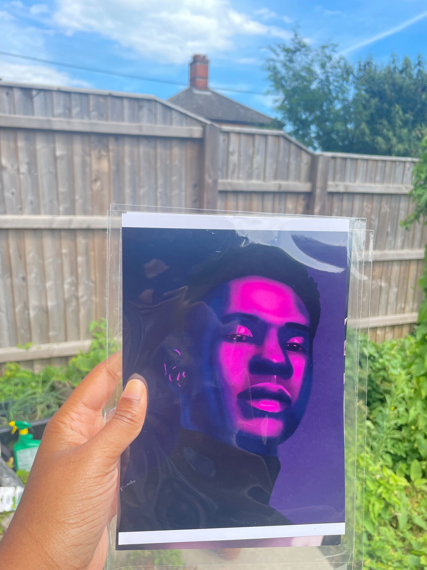 "The Hue of Presence"- A5 Art Print