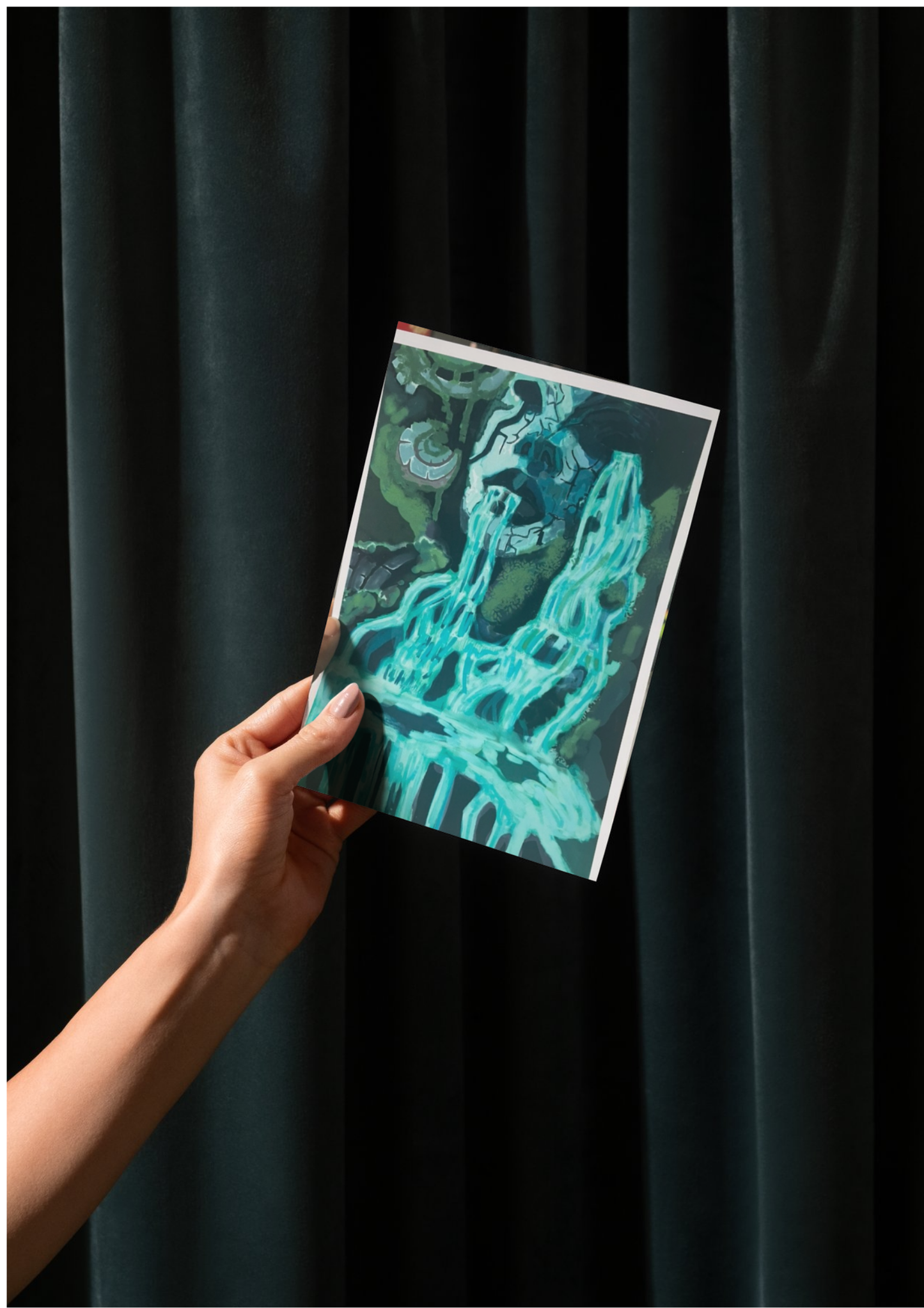 “The Weeping Stone”- Art Print