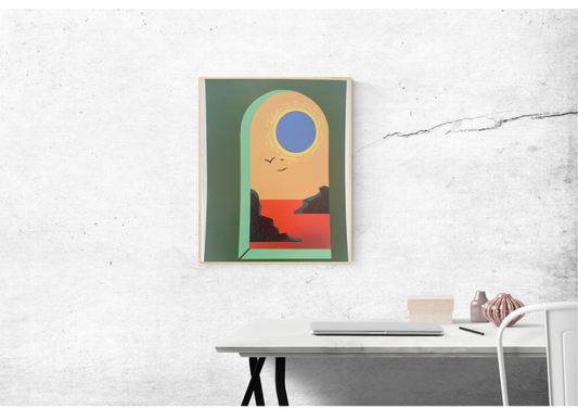 Eternal Sunset” - Art Print